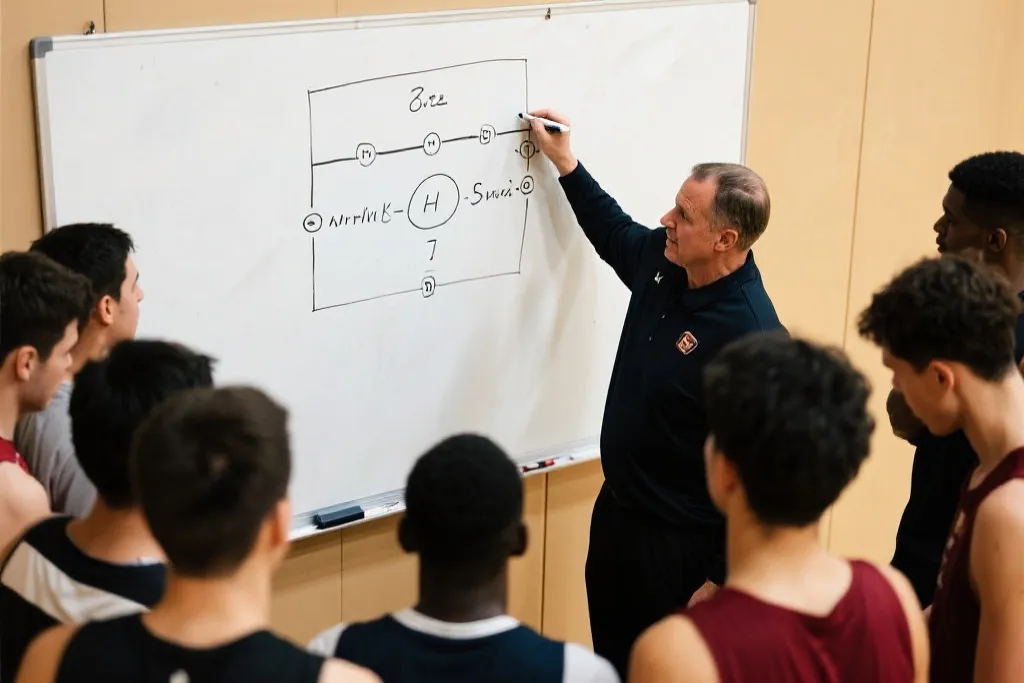 乔丹·奥特布置战术